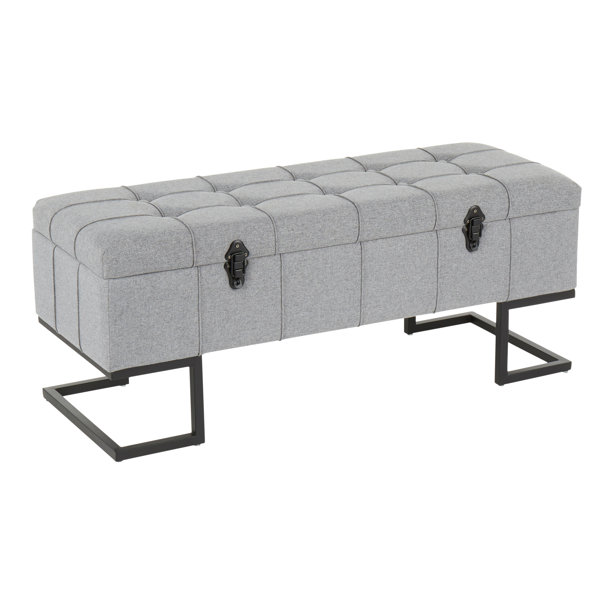 Wrought Studio Borendy Upholstered Storage Bench & Reviews Wayfair